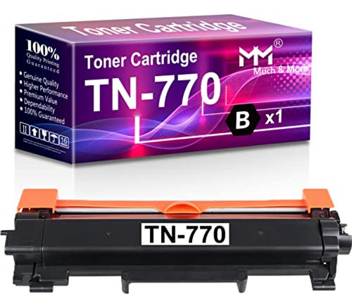 Toner Alternativo ( X1 ) Alta Capacidad Negro Tn770 Tn-770 Hl-l2370dw Mfc-l2750dw Hl-l2370dwxl Mfc-l2750dwxl 