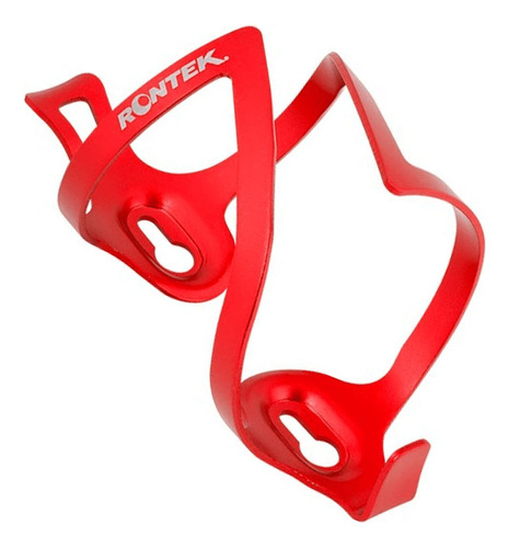 Suporte Garrafa De Ciclismo Rontek Alumínio Vermelho