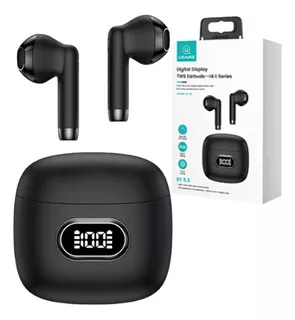 Fone Ouvido Tws Mini Bluetooth 5.3 P/ iPhone Xiaomi Samsung Cor Preto