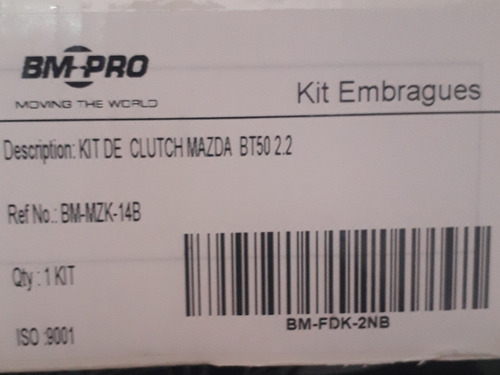 Kit De Croche Mazda Bt50 2.2 / B2200 4x2 Bm Pro