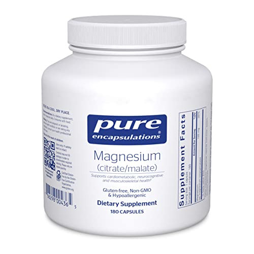 Citrato Magnesio Pure Encapsulations Magnesium (c B0017hsr1y