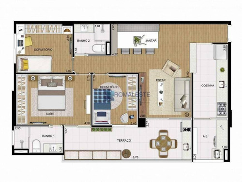 Imagem 18 de 20 de Apartamento Com 2 Dormitórios À Venda, 87 M² Por R$ 805.000,00 - Vila Prudente (zona Leste) - São Paulo/sp - Ap0784