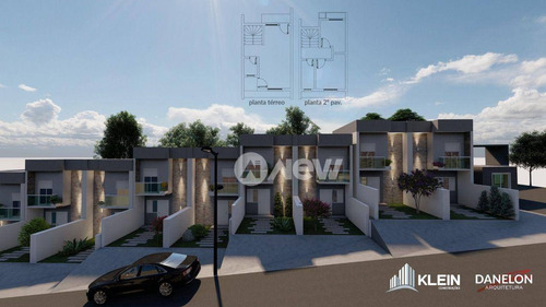 Imagem 3 de 11 de Casa Em Condomínio Com 2 Dormitórios Em Construção, 60m² Por R$ 170.000 - São Jorge - Novo Hamburgo/rs - Ca3786