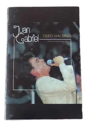 Juan Gabriel Debo Hacerlo Cassette Sencillo 1987 Discoteque