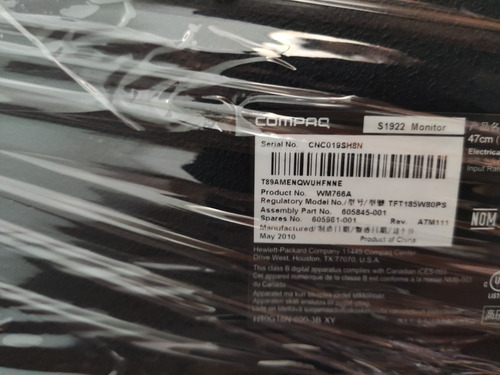 Monitor Compaq 19 Pulgadas