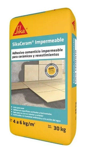 Sikaceram Impermeable Cerámica - Presupuesto Mayorista