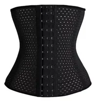 Comprar Faja Reductora Modeladora De Cintura Corset Unisex 3 Ganchos