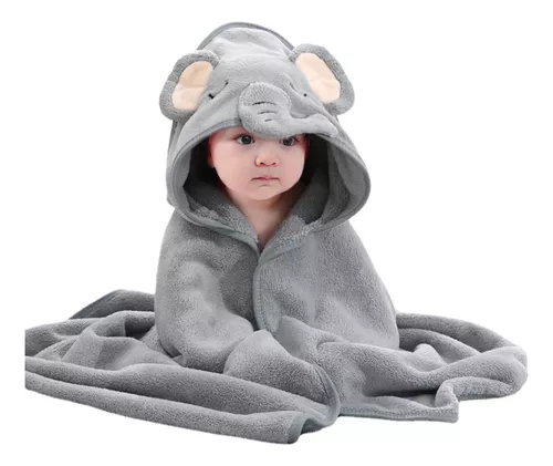 Toalla de bebé con capucha monograma / toalla de bebé con capucha con  orejas / toalla para niños pequeños -  México