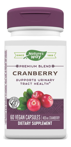 Natures Way Cranberry Arándanos 60caps