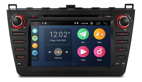 Carplay + Android Mazda 6 2009-2013 Wifi Gps Bluetooth Touch