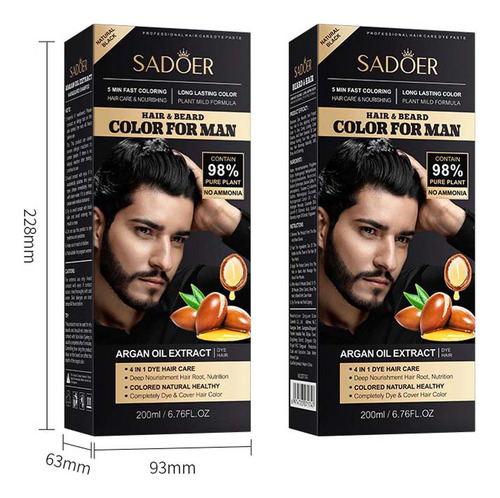 Shampoo Para Cabelos, Shampoo Para Colorir 200 Ml Gentle L I