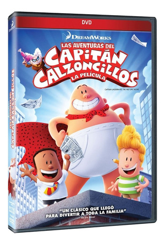 Las Aventuras Del Capitán Calzoncillos Pelicula Dvd