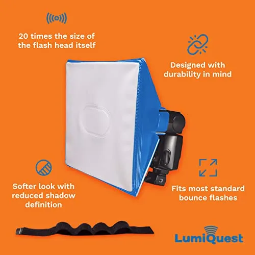 Lumiquest Softbox 3, Difusor De Flash Y Suavizante De Luz, D