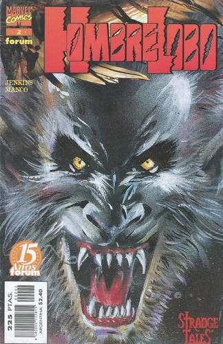 Hombre Lobo: #1 Y #2 (werewolf By Night). Marvel Forum. 1998 (Usado)