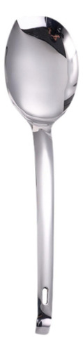 Cuchara For Servir De Acero Inoxidable Con Mango Sólido