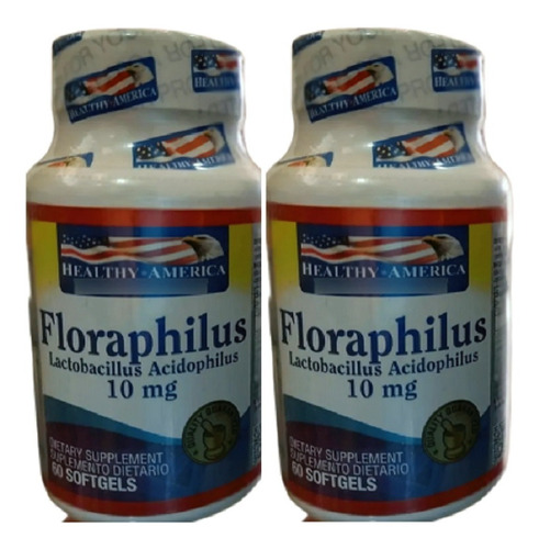 2 X Floraphilus Probióticos 60u - Unidad a $41250