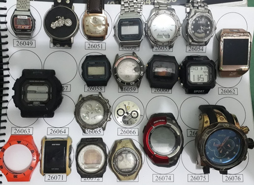Lote 94 Sucatas Casio E Outros- Máquina Do Tempo