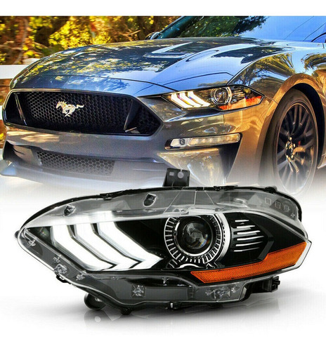 Opticos Led 2018-20 Ford Mustang Lado Chofer