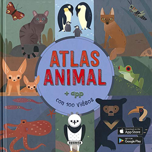 Atlas Animal, De Mcrae, Anne. Editorial Susaeta, Tapa Dura En Español