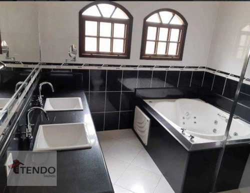 Imagem 10 de 15 de Imob03 - Casa 350 M² - Venda - 3 Dormitórios - 1 Suíte - Represa - Ribeirão Pires/sp - Ca0830