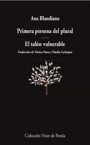 Primera Persona Del Plural / El Talón Vulnerable, De Blandiana, Ana. Editorial Visor Libros, S.l. En Español