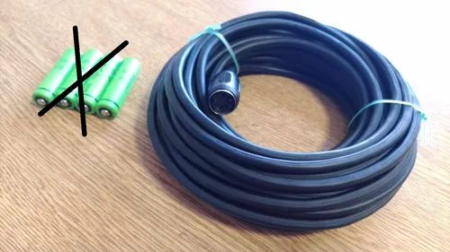 Cable Midi Alargue Extensión 10 Metros Macho Hembra Negro