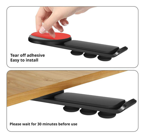Organizador De Cables De Escritorio Con Soporte Para Auricul
