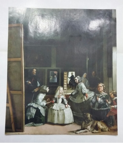 Recorte Imagen Cuadro Las Meninas De Velázquez (rc)