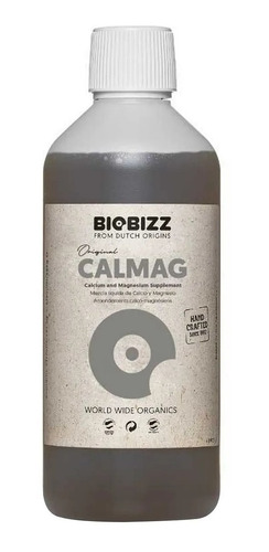 Imagen 1 de 10 de Biobizz Calmag Calcio Y Magnesio Para Cultivos 250 Cc