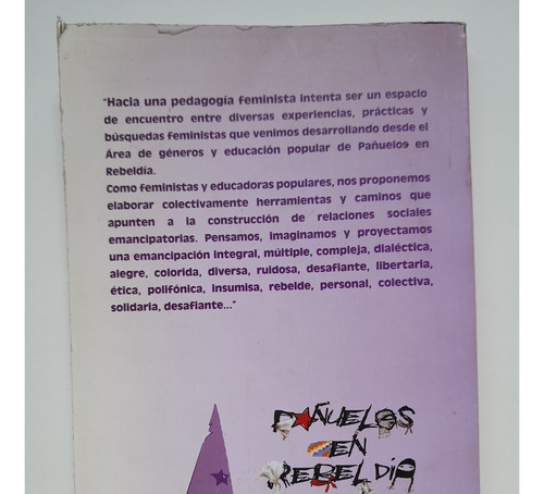 Hacia Una Pedagogía Feminista - Pañuelos En Rebeldía (libro) (Usado)
