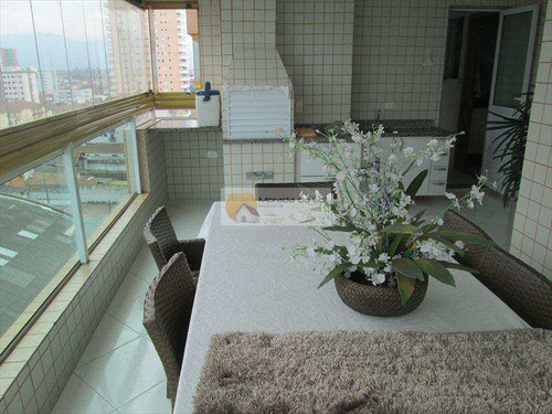 Imagem 6 de 30 de Apartamento Vista Mar Três Dormitórios À Vendas,praia Grande - V3118