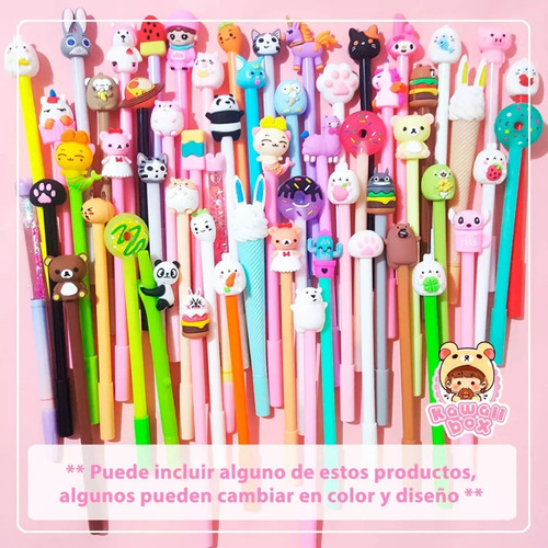 Kawaii Box 20 Lindos Artículos Papelería Accesorio Surtidos
