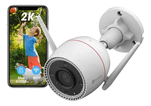 Camera Ezviz H3c 2k Smart Home Con Audio Doble Via Luz