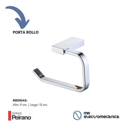 Set De Accesorios Baño De 6 Piezas Peirano Linea 13000 13006