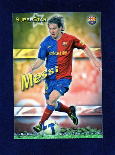 Mundi Cromo, Liga 2010, Lionel Messi Barcelona, Mira!!!