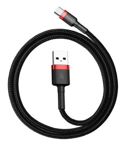 Cable Tipo C 1 Metro Carga Rapida Reforzado Baseus Premium