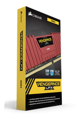 Imagem 5 de 5 de Memória Corsair Vengeance 16gb 2x8 2400mhz Ddr4 Lacrada