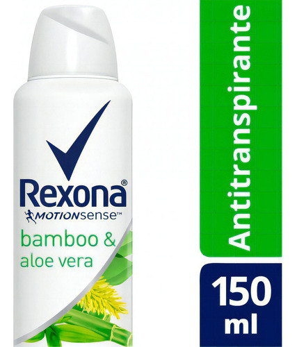 Desodorante Rexona Women Bamboo & Aloe Vera X 150 Ml Rexona - 150 mL