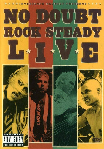 Dvd No Doubt Rock Steady Live