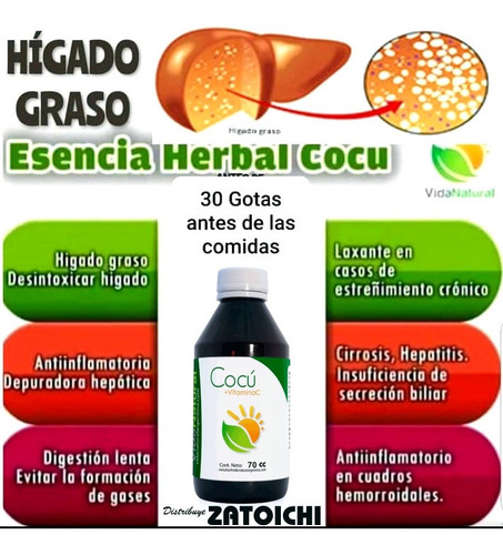 Imagen 2 de 7 de Limpia Hígado Graso / Digestión Estómago Vesícula Gases Cocu