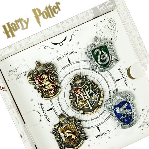 Pin Casas Harry Potter Gryffindor Slytherin Hufflepuff Raven