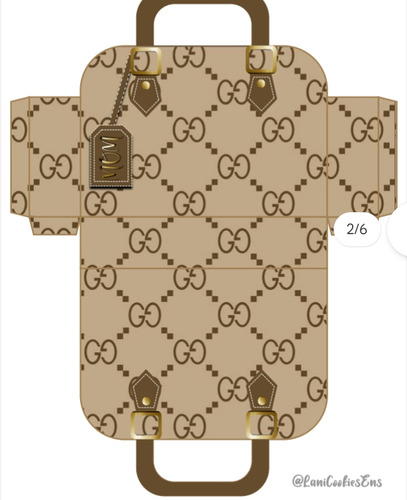 Cajitas En Forma De Bolsos Kit Imprimible