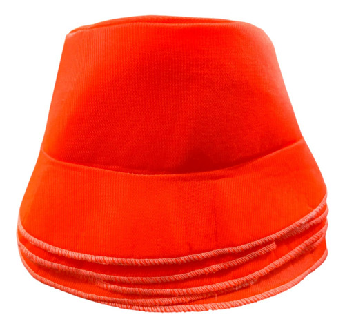 Piluso Liso Fluo X10 + Corbata Lisa X10 Cotillón Carioca Colores Lisos Fluo