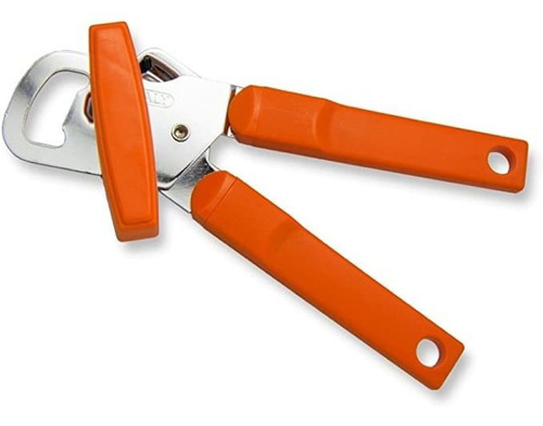 Abrelatas Manual Para Zurdos, Mango Naranja