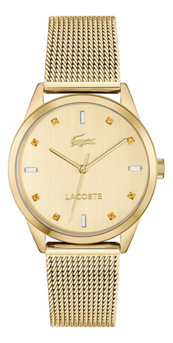 Relógio Lacoste Feminino Aço Dourado - 2001343
