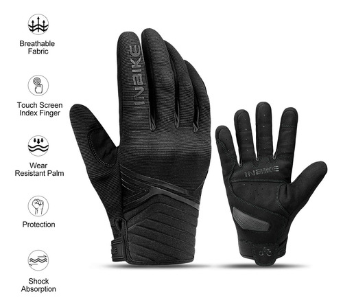 Guantes De Motorizado Moto Inbike Talla Xl. !!!