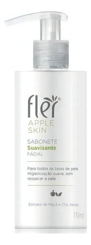 Sabonete Suavizante Facial Apple Skin 110ml - Fler Tipo De Pele Todo Tipo De Pele