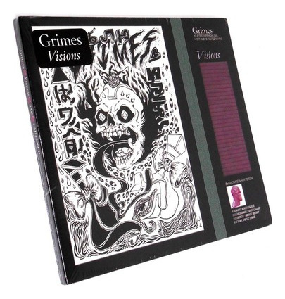 Grimes - Visiones - cd 2012 en digipack producido por 4AD