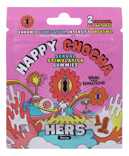 Gomita Happy Chocha Sexual Aumenta Libido Mujer