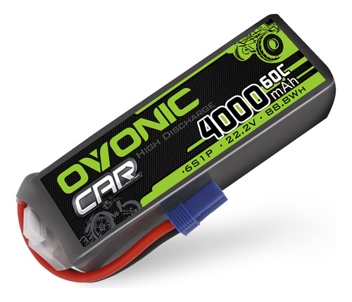 Ovonic Lipo Bateria 6s 22.2v 4000mah 60c Rc Bateria Con Cone